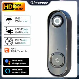 Doorbell Intelligent Wifi Visual Doorbell Wireless Visual Doorbell Remote Home Monitoring Graffiti Scheme Video Voice Intercom