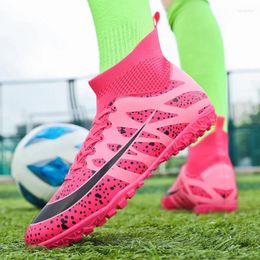 American Football Shoes Mens Society Big Size Outdoor Sports Futsal Hall Boots Childrens Soccer For Kids