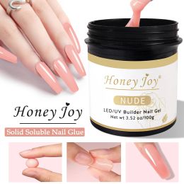 Gel 100g Extension French Poly Acrylic Gel for Nail Stretching Soak Off Gel Polish Jelly Fast Dry Nails Building Extend Gum Gel