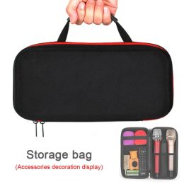 Accessories Microphone Storage Bags Portable Hard Multifunctional Charging Wire Earphone Accessories Protection Box EVA Travel Bag