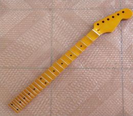 Full scalloped Guitar Neck for ST style Replacement 24 Fret Maple yellow gloss3284318