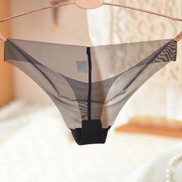 Newest Sexy Panties women Underwear Super transparent Seamless Thong Woman g String Lace Underwear Female Briefs Panties 8 Colours