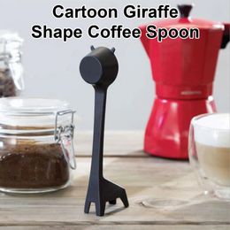 Spoons Giraffe Coffee Spoon Cartoon Creative Milk Powder Mini Safe Bean Measuring Itchen Accessories