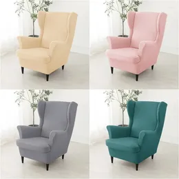 Chair Covers Wing Cover Stretch Er Spandex Armchair Non Slip Sofa Slipcovers Wingback With Seat Cushion