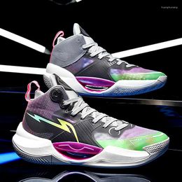 Basketball Shoes CRLAYDK Mens Arch Support Sneakers High Top Running Walking Fitness Gym Workout Sports Outdoor Trainer Tennis