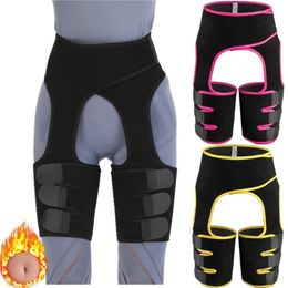 Neoprene Slim Thigh Trimmer Leg Shapers Slimming Belt Waist Trainer Sweat Shapewear Fat Burning Compress Belt 240312