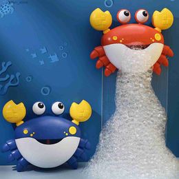 Baby Bath Toys Crab Baby Bubble Bath Toy Bubble Maker Blower Baby Water Toys With Nursery Rhyme Bath Wall Toy For Toddlers Children Age 3 Gifts L48