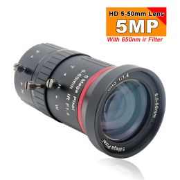 Parts 5 Megapixel 550mm HD CCTV Lens F1.4 Aperture 1/2.7" C/CS Mount Industrial Long Distance View Manual Zoom Lens With IR Philtre