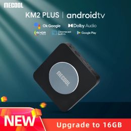 Box Mecool KM2 PLUS TV Box Amlogic S905X4 Android 11 4K 2GB 16GB USB3.0 Dolby Dual Wifi Video Set Top BoxMedia Playe 2022 new