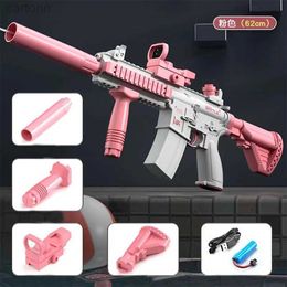 Gun Toys Electric M4I6 Water Gun Girls Toy Summer Games Play With Kids Boys 240408