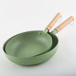 Pans Versatile 24cm Maifan Stone Aluminium Pot - Non-Stick Scratch-Resistant Ideal For Soups Noodles & Milk