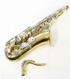 Jupiter Model JTS 710GNA Student Tenor Saxophone Bb Sax Nickel and Gold Lacquer SN XF03581 OPEN BOX Music Instruments2270809