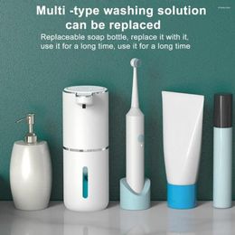 Liquid Soap Dispenser Battery-powered Foam With Multiple Settings Touchless Rechargeable For Bathroom Hygienic