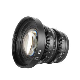 Philtres Meike Cine Lens 8mm T2.9 for Micro Four Thirds (MFT M4/3) Mount Olympus Panasonic Cameras