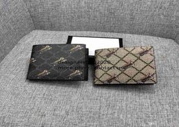 1011 2019 brand short wallet leather tiger men039s clutch bag luxury designer card bag wallet quality classic pocket 451264776158