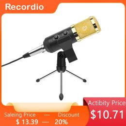 Microphones GAM100FL USB metal Mic Professional Studio Condenser Microphone for studio recording
