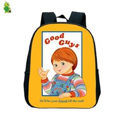 Backpack Funny Good Guys Small Kids School Bags For Girls Boys Toddler Waterproof Primary Kindergarten1610182