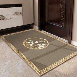 New Chinese Style Entrance Mat Door Foot Belgian Velvet Living Room Carpet