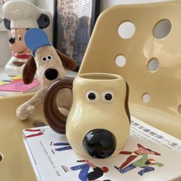 Mugs 500ml Cartoon Dog Ceramic Cup Coffee Cups 3D Wallaces Gromits Large Capacity Creative Milk Water Juice Office Home Mug