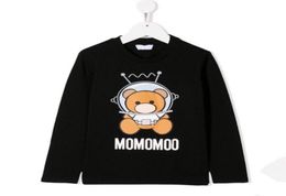 20 FW Kids Sweatshirt Space Bear Pattern Girls Pullovers Active Letters Boys Hoodies Kids Clothes 2020 Childrens Top Unisex Clothe6900720