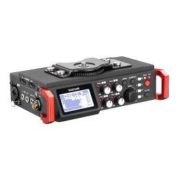 Recorder Tascam DR701D Linear PCM Recorder/Mixer 6Track Field Recorder audio for DSLR camera video applications HDMI interface timecode