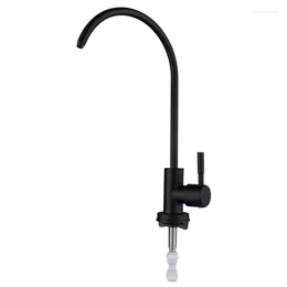 Kitchen Faucets LL Stainless Steel Matte Black Drinking Water Purification Faucet Filtration System
