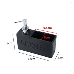 Liquid Soap Dispenser Waterproof And Non-slip Kitchen Universal Easy To Use Scrubber Save Space Wipe With Sponge