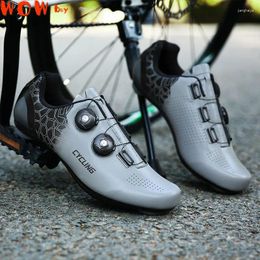 Cycling Shoes 2024 Summer Cool Sneakers Black Men Road Bike Self-Locking Breathable Bicycle Athletic Racing