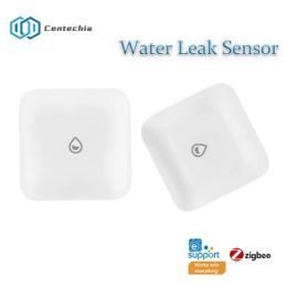 Detector EWelink ZigBee Detector For Water Leak Sensor Linkage Flood Leakage Immersion Sensor Overflow Waterproof Security Protection New