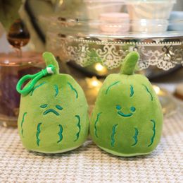 New Cute and Fun, Really Bitter, Double sided Bitter Melon, Bitter Melon, Vegetables, Plush Toy Doll, Keychain, Crab Doll Machine Pendant