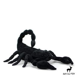 Emperor Scorpion Anime Cute Plushie Plush Toys Lifelike Animals Simulation Stuffed Doll Kawai Toy Gifts F 240325