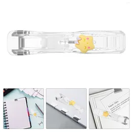 Frames Snack Sealing Clip Reusable Clamp Stapler Dispenser Household File For Plastic Paper Document Binding Tool Student