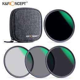 Accessories K F Concept ND4 ND8 ND64 ND1000 Philtre kits Camera Lens Neutral Density with Philtre Pouch 49mm 52mm 58mm 67mm 72mm 77mm 82mm