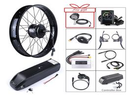 BAFANG 48V 750W Cassette 175mm Fat Bike Electric Bicycle Conversion Motor Kit 20039 26039 Wheel with 48V 13Ah Electric Bike 5629444