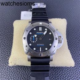 Panerass Watch Designer Luxury Wristwatches Factory Pam1229 Sapphire Mirror Swiss Automatic Movement Size 44mm Imported Rubber Strap Iris