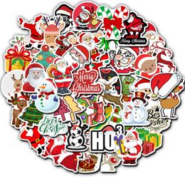 50pcs Christmas Decorations Benste Graffiti PVC Waterproof Stickers Car Stickers and Decals Gift for Motorcycle Bicycle Luggage5650771