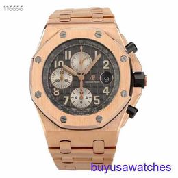 AP Sports Wrist Watch Royal Oak Offshore Series Precision Steel Automatic Mechanical Watch Mens 26470SO Time Luxury Luxury 26470OR.OO.1000OR.02