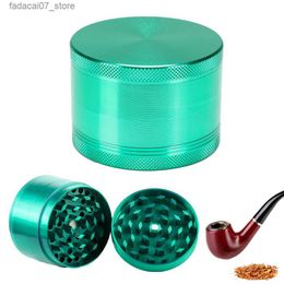 Herb Grinder 40/50mm 4-layer small circular mens grinder portable zinc alloy herbal tobacco Flavour crusher water pipe accessories Q240408