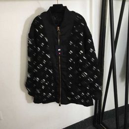 New women jacket designer cotton cardigan fashion hooded long sleeve jacket branded geometric print ladies coat women clothing Nov18S9F50
