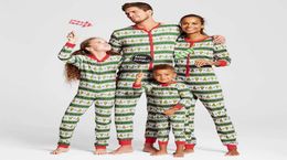 Family Christmas Pyjamas New Family Matching Clothes Matching Mother Daughter Romper Jumpsuit New Father Son Mon New Year Family L8301773