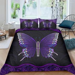 Bedding Sets Warm Sofa Bedroom Throw Blankets Beautiful Butterfly Pattern Travel Fleece Soft Thin For Kids Adult Christmas Gifts