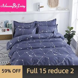 Bedding Sets Autumn And Winter Duvet Cover Sheet Four-piece Student Dormitory Single Double Three-piece Brushed