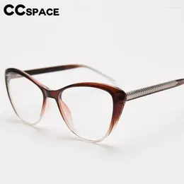 Sunglasses Frames 56668 Retro Cat Eye Optical Spectacle Frame Men Women Large Size Flat Mirror Clear Eyewear Prescription Glasses