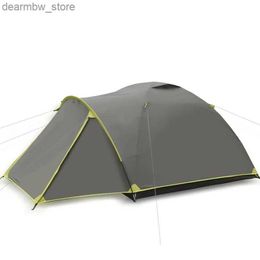 Tents and Shelters Outdoor Camping Handheld Lightweight Tent Bilayer Rain and Sun Protection Mountain Climbing Camping Tourism Family Tent L48