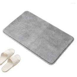 Bath Mats Super Absorbent Mat Strong Water Floor Non Slip Comfortable Polyester Pad For Bathroom Guest