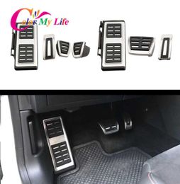 Car Pedals Cap Foot Rest Cover Brake Clutch Pedal for VW Tiguan L Allspace T-Roc T-cross Troc Tcross3947441