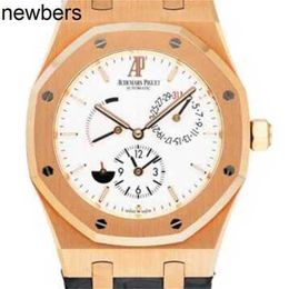 Luxury Aps Factory AudemaPigue Watch Swiss Movement Epic Royal Oak 26120OR Double Time Mens Watch Box PaperC1W8