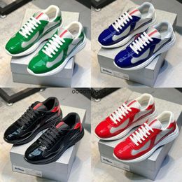 Designer Shoes Men Women America Cup Sneakers High-top Sneakers Fashion Casual Sports Shoes High Quality Net Cloth Leather Rubber Outdoors Sneakers
