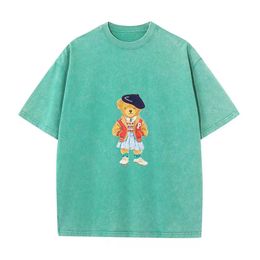 Designer-Stil-Kurzärärt-Polo-Hemd von Frauen für lockere und einfache Verschleiß, reines T-Shirt von Baumwoll, Leiter des neuen Sommer-Coolness-Trends.