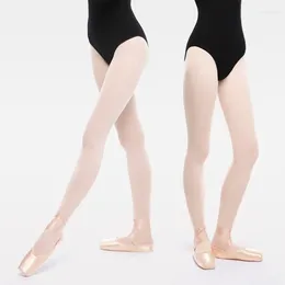 Stage Wear Women Ballet Dance Tights For Girls Stocking Children 60D White Pantyhose Convertible Professional Stockings
